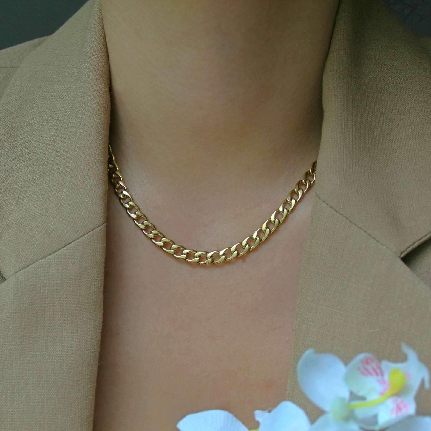 BSL - Nothing Hill Cuban Chain Necklace - Boutique SecondLife