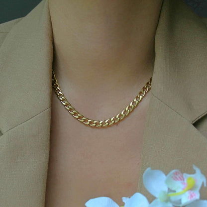 BSL - Nothing Hill Cuban Chain Necklace - Boutique SecondLife