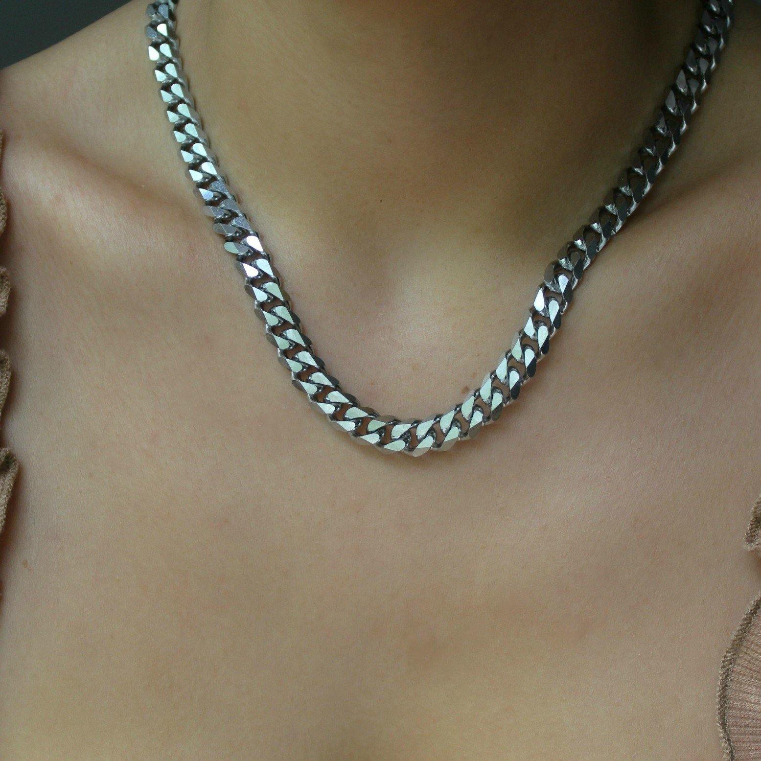 BSL - Marble Chunky Chain Necklace - Boutique SecondLife