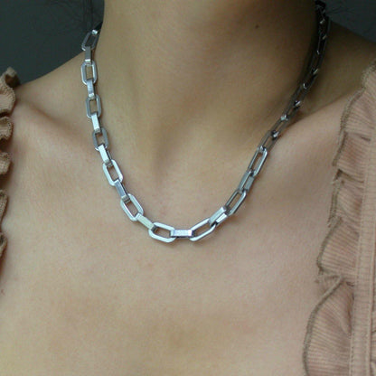 BSL - Shoreditch Geometric Chain Necklace - Boutique SecondLife