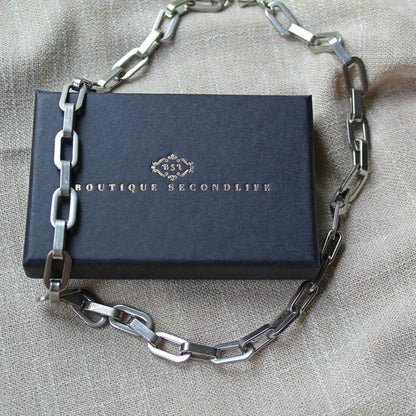 BSL - Shoreditch Geometric Chain Necklace - Boutique SecondLife