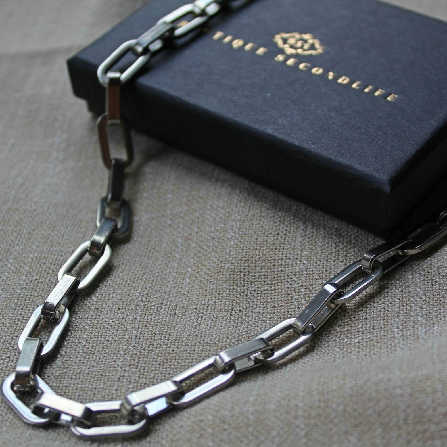 BSL - Shoreditch Geometric Chain Necklace - Boutique SecondLife