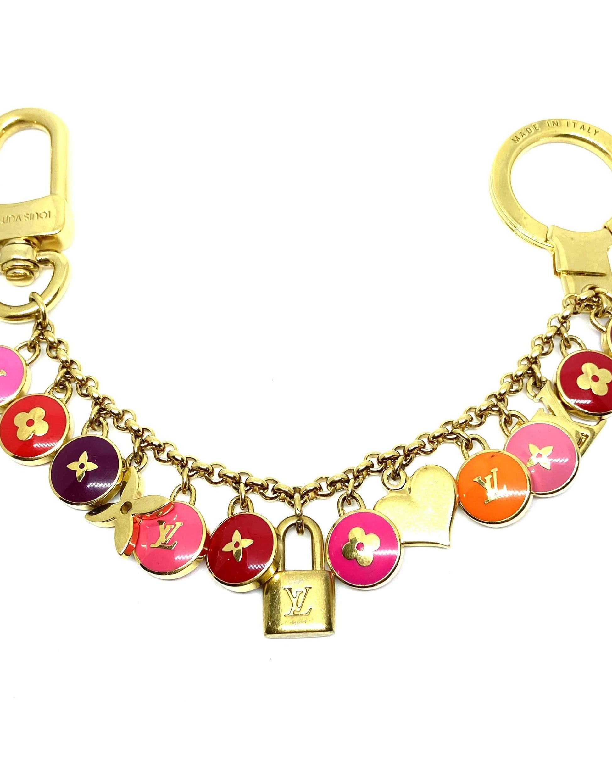 Authentic Louis Vuitton Pendant Pastilles Roses - Boutique SecondLife