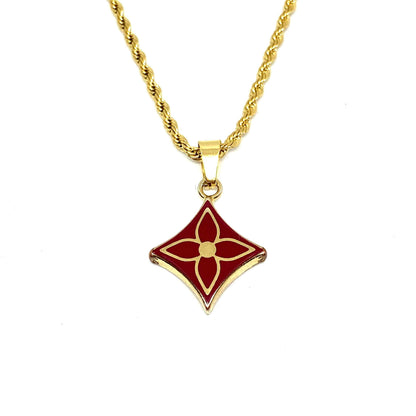 Gift Edition - Authentic Louis Vuitton Pendant- Necklace - Boutique SecondLife