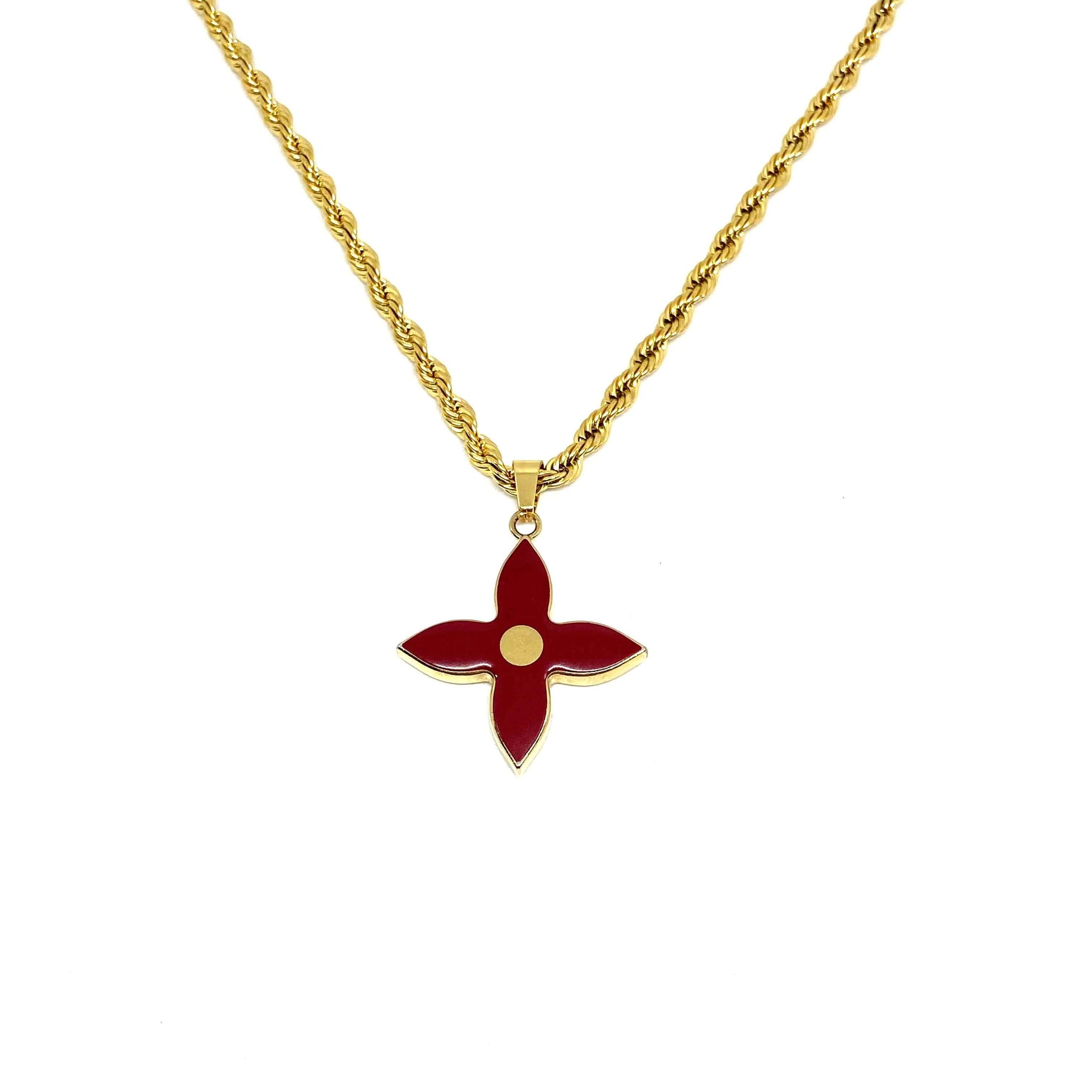 Authentic Louis Vuitton Pendant Red- Necklace – Boutique SecondLife