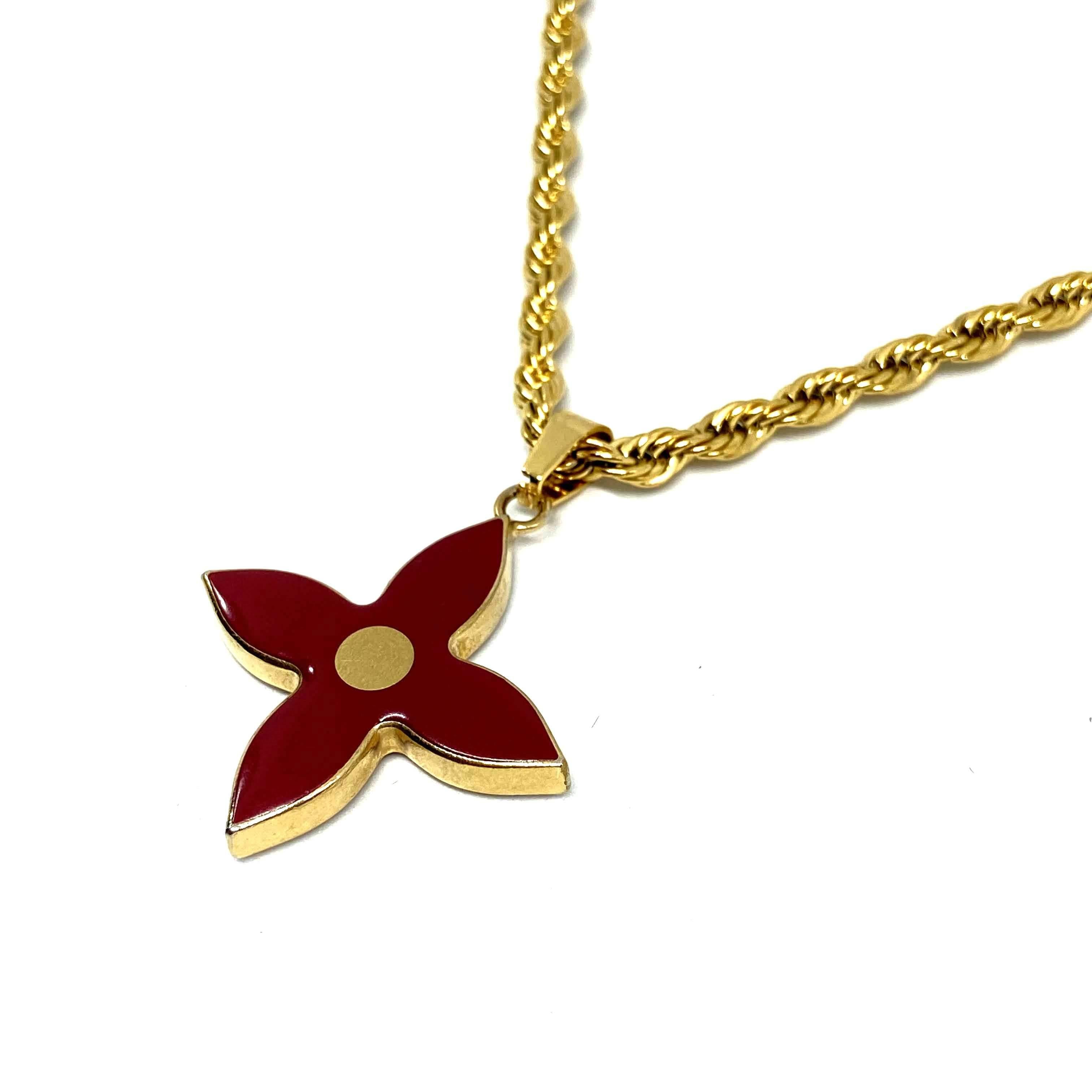 Blossom carnelian necklace, Louis Vuitton