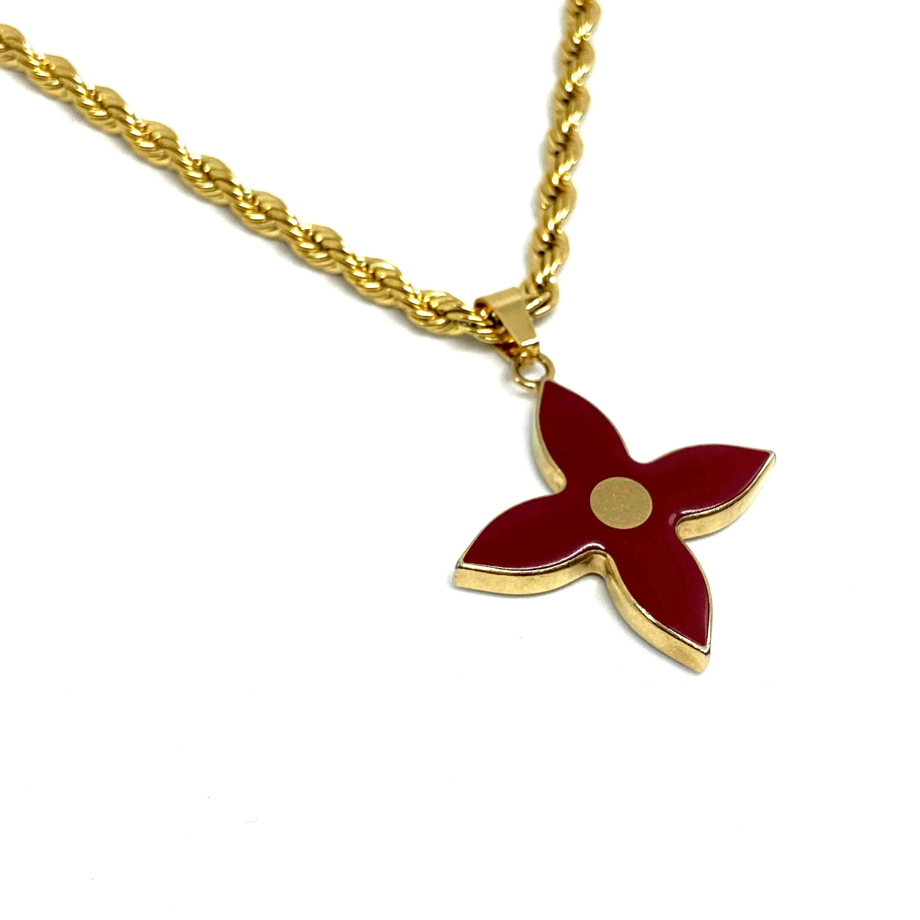 Authentic Louis Vuitton Pendant Red- Necklace – Boutique SecondLife