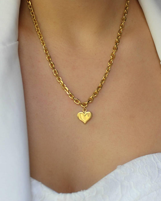 Authentic Louis Vuitton Heart Pendant Reworked Pendant - Boutique SecondLife