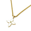 Gift Edition - Authentic Louis Vuitton White Pendant- Necklace - Boutique SecondLife