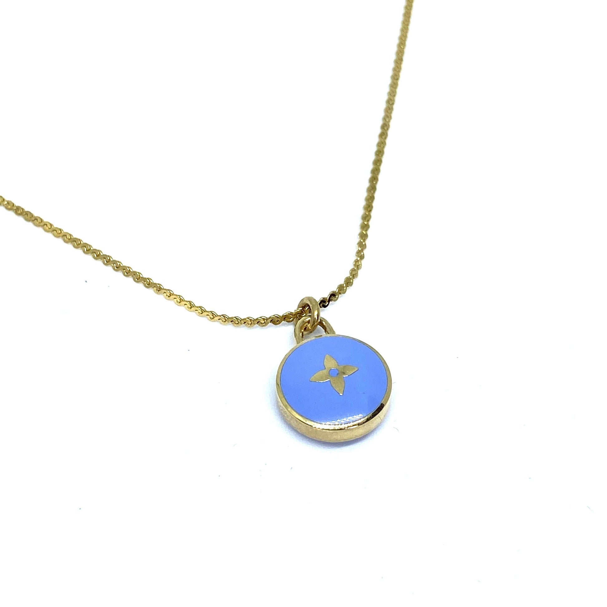 Authentic Louis Vuitton Blue Pendant Pastilles - Boutique SecondLife