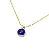 Authentic Louis Vuitton Pendant Logo Blue dark Pastilles - Boutique SecondLife