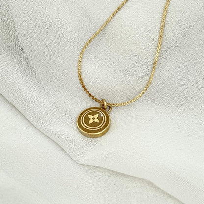 Authentic Louis Vuitton Siena Pendant Necklace - Boutique SecondLife
