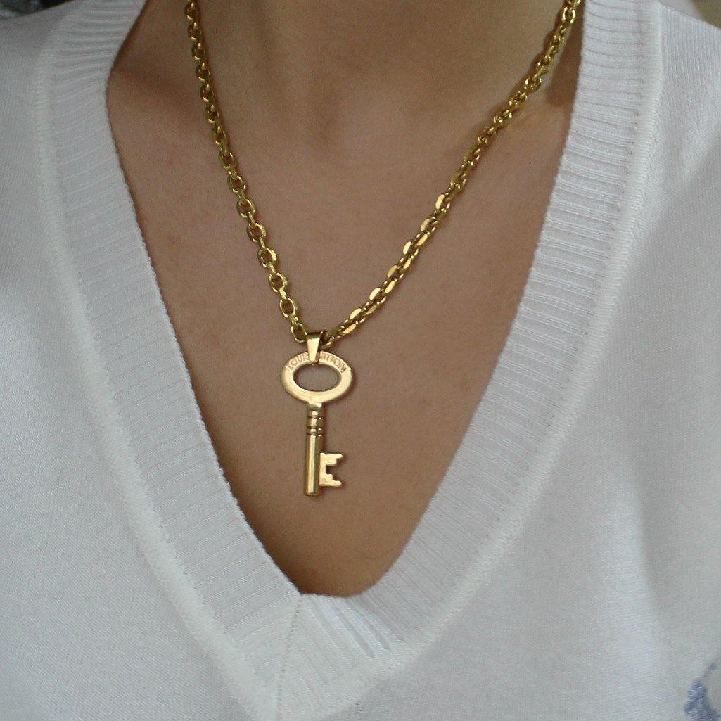 Authentic Louis Vuitton Key Pendant Reworked Pendant - Boutique SecondLife