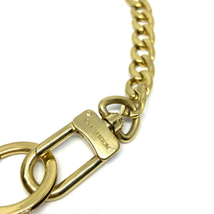 Authentic Louis Vuitton Clasp Reworked Necklace - Boutique SecondLife