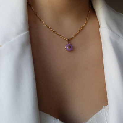 Authentic Louis Vuitton Rosewood Pendant- Necklace - Boutique SecondLife