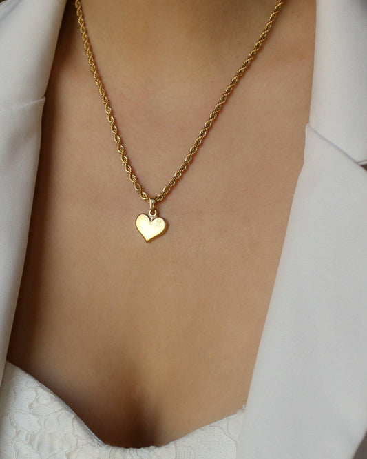 Authentic Louis Vuitton Pendant Heart Reworked Pendant - Boutique SecondLife