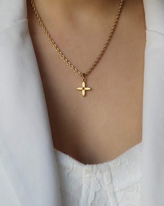 Authentic Louis Vuitton Pendant Flower Reworked Pendant - Boutique SecondLife
