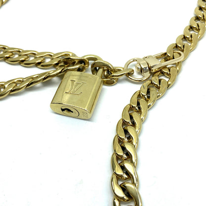 Waist Chain Belt Double Strand with Padlock-NO KEY - Boutique SecondLife
