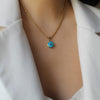 Authentic Louis Vuitton Blue Pendant- Necklace Pastilles Pendant - Boutique SecondLife