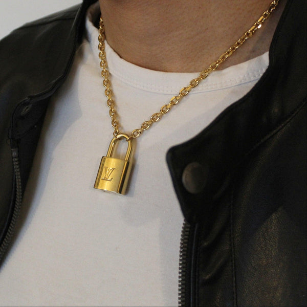 Rework Louis Vuitton Lock With Key on Necklace – Relic the Label