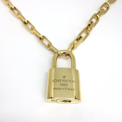 Padlock Geometric Link Necklace NO KEY - Boutique SecondLife