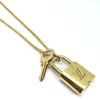 Louis Vuitton Necklace Padlock with single chain - Boutique SecondLife