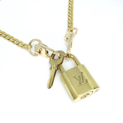 Padlock with Key Necklace with Cuban Chain - Boutique SecondLife