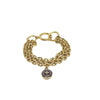 Authentic Louis Vuitton Pendant - Repurposed Bracelet - Boutique SecondLife