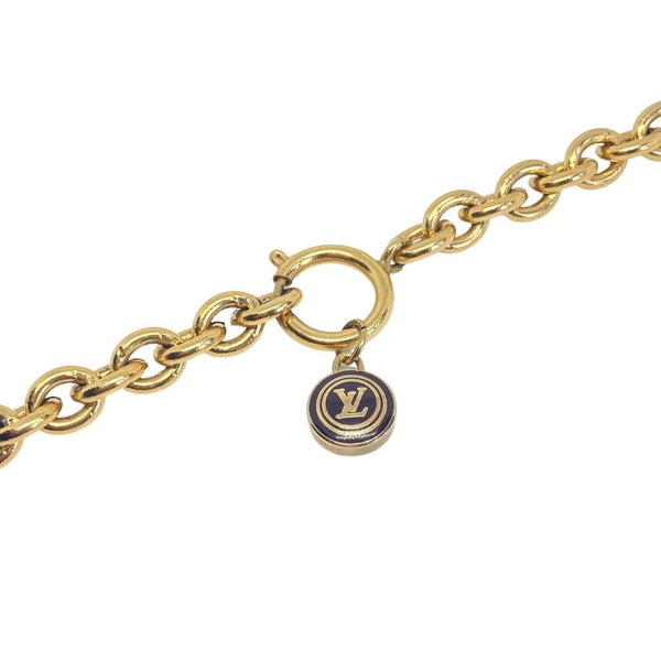 Authentic Louis Vuitton Logo Pendant - Repurposed Bracelet - Boutique SecondLife