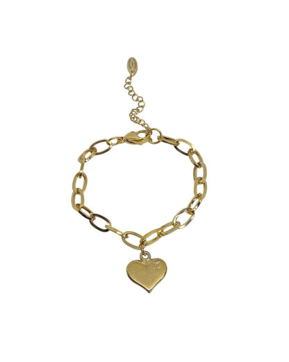 Authentic Louis Vuitton Pendant Heart - Repurposed Bracelet - Boutique SecondLife