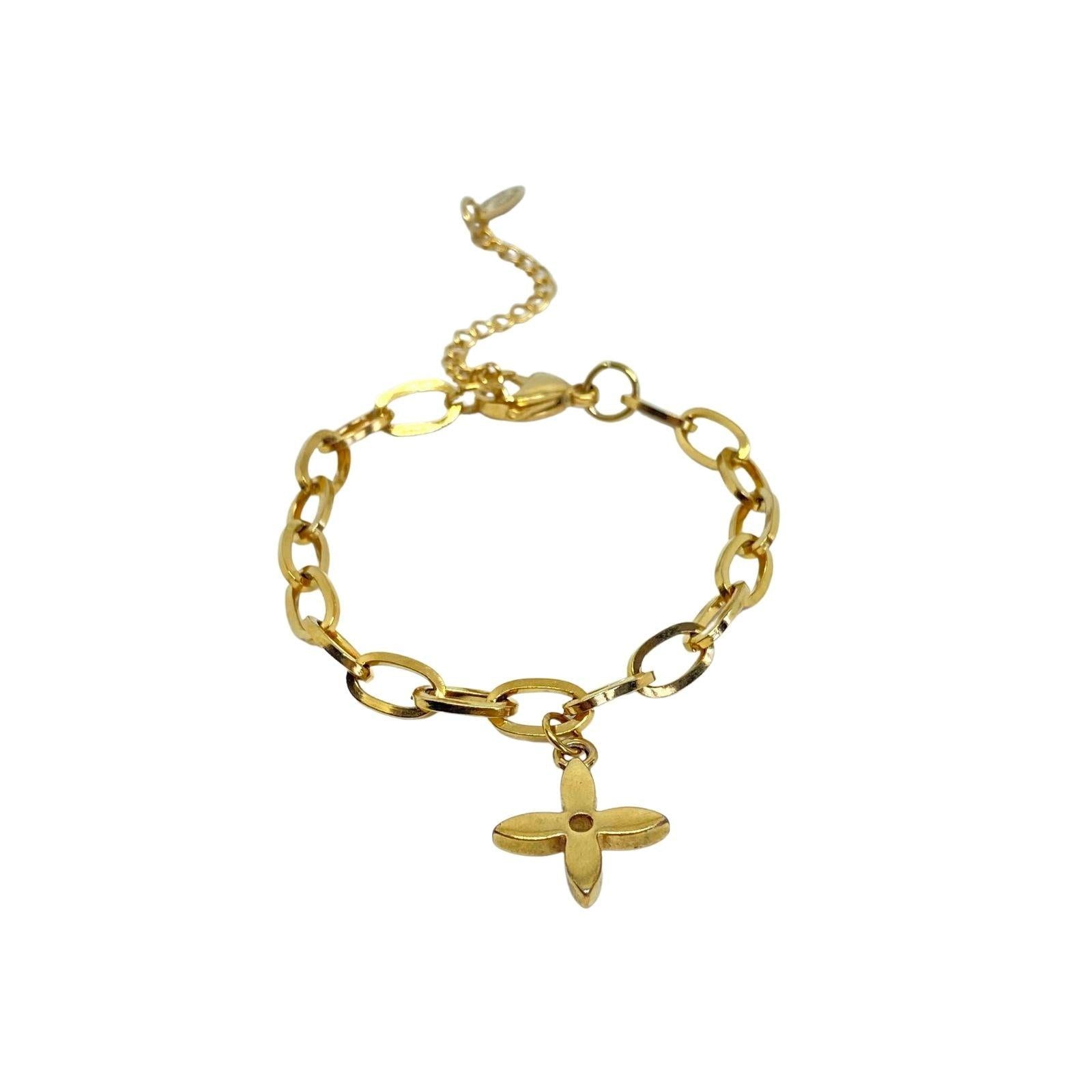 Authentic Louis Vuitton Fleur Charm- Reworked Bracelet – Boutique SecondLife