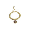 Authentic Louis Vuitton Pendant - Repurposed Bracelet - Boutique SecondLife