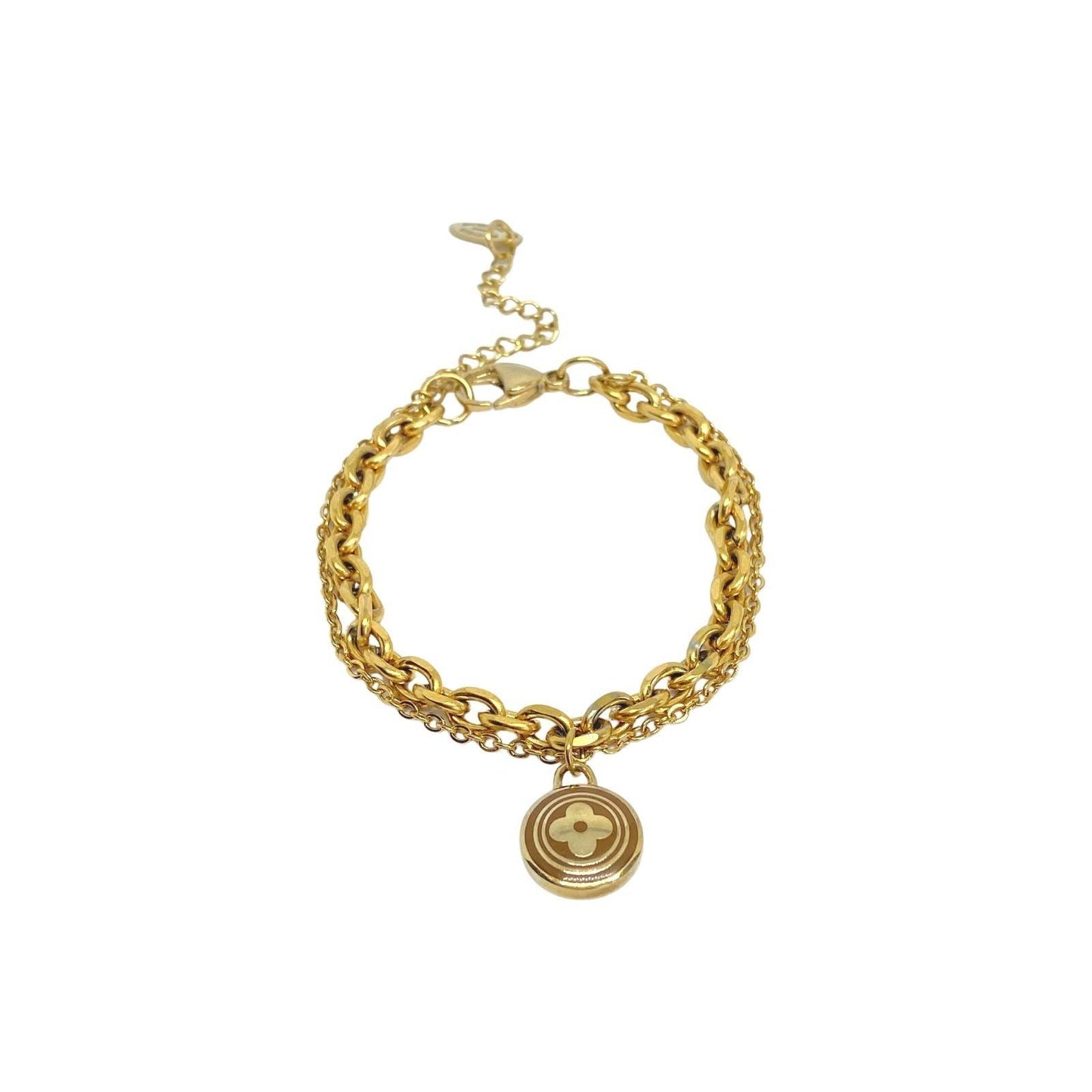 Authentic Louis Vuitton Pastilles Pendant - Repurposed Bracelet - Boutique SecondLife