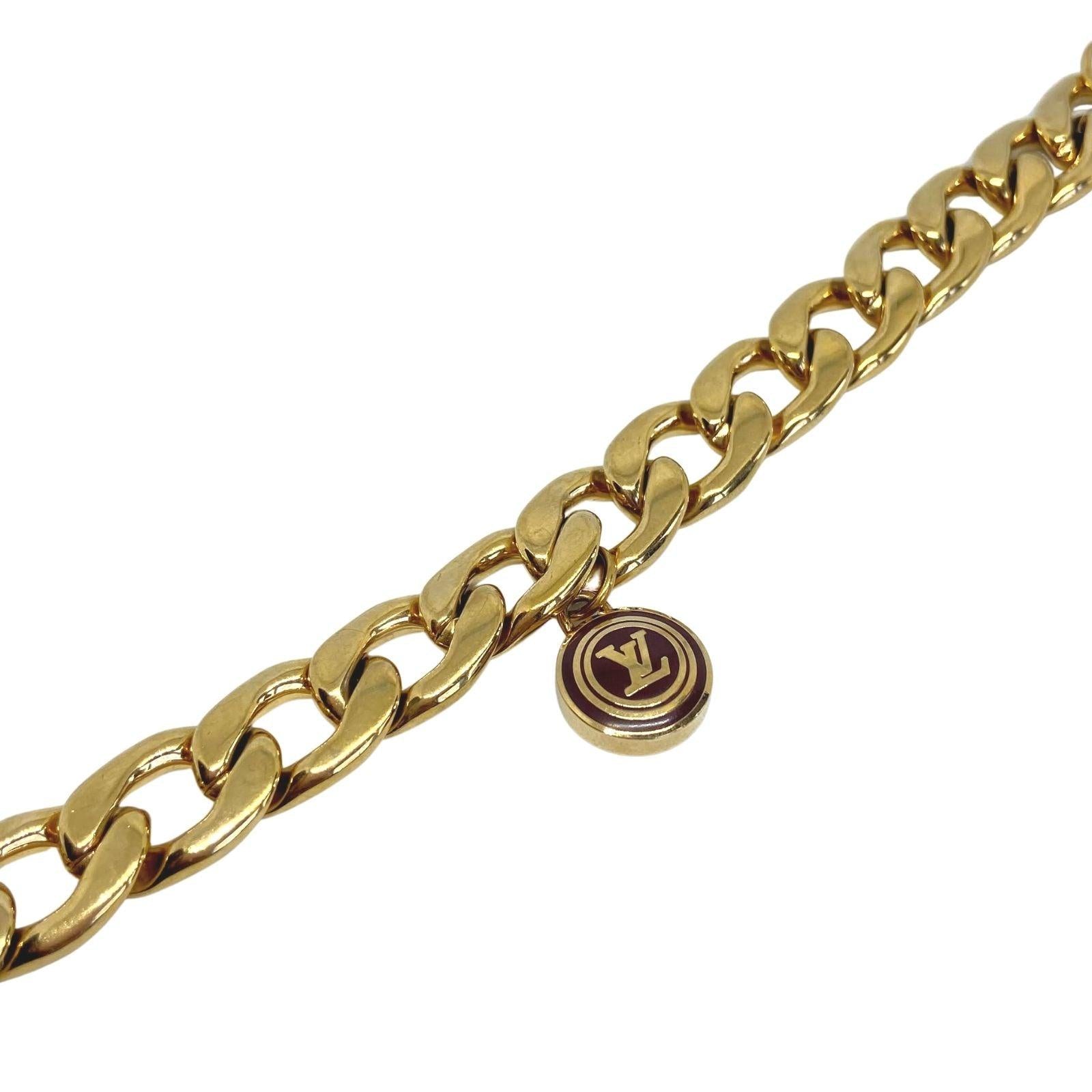 Authentic Louis Vuitton Pendant Logo - Repurposed Bracelet