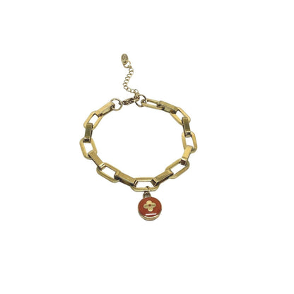 Authentic Louis Vuitton Tangerine Pendant- Bracelet - Boutique SecondLife