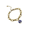 Authentic Louis Vuitton Blue Pendant- Bracelet - Boutique SecondLife