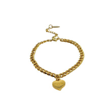 Load image into Gallery viewer, Repurposed Authentic Prada Mini Heart - Bracelet - Boutique SecondLife