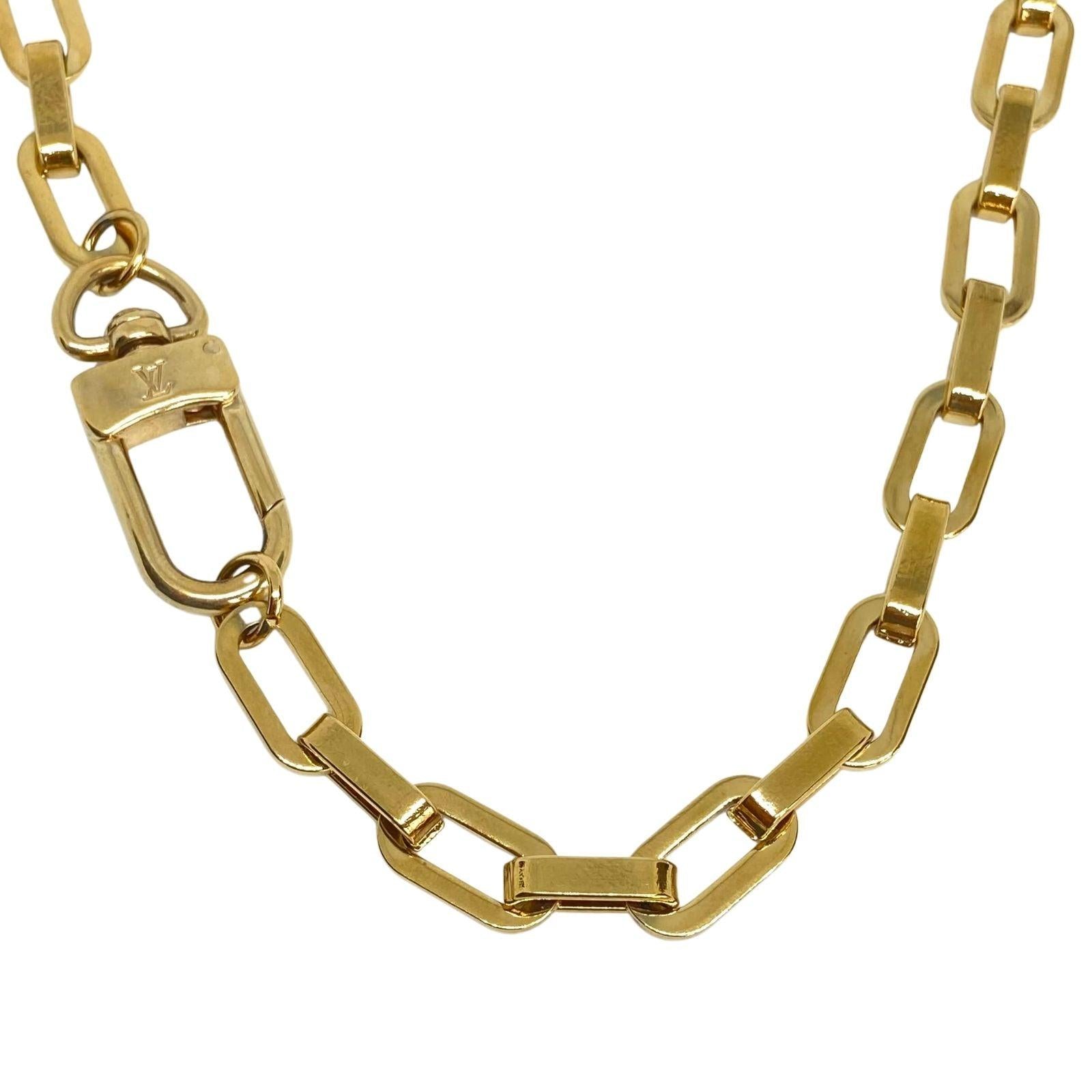 Authentic Louis Vuitton Charm Clasp - Reworked Necklace – Boutique