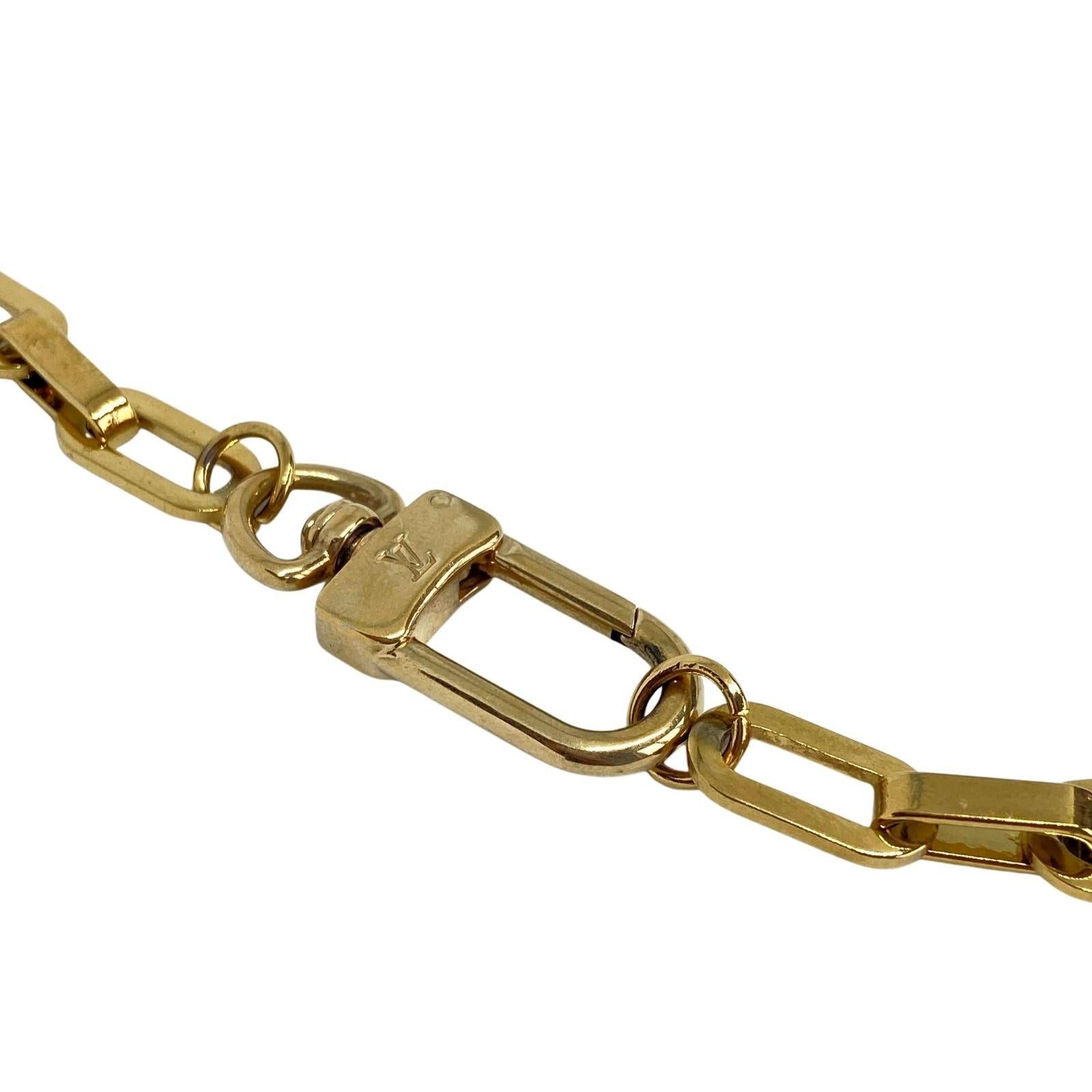 Authentic Louis Vuitton Charm Clasp - Reworked Necklace - Boutique SecondLife
