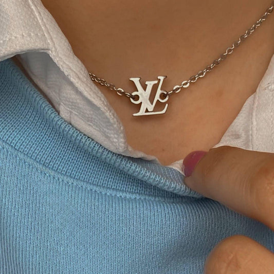Reworked Choker- Authentic Louis Vuitton Pendant - Boutique SecondLife