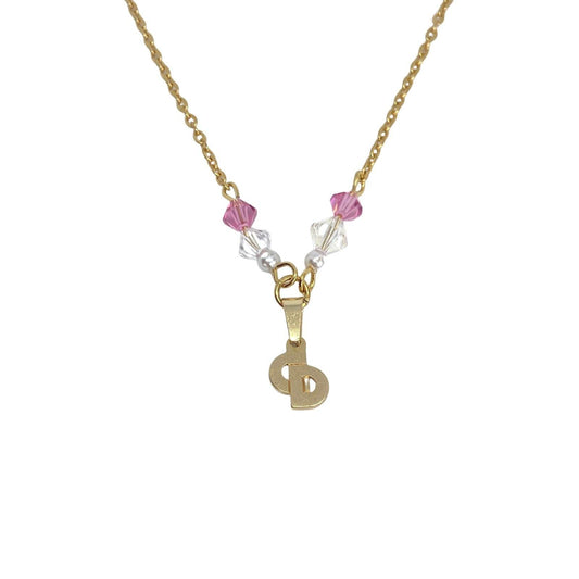 Authentic Mini Cd Dior Vintage Pendant - Necklace - Boutique SecondLife
