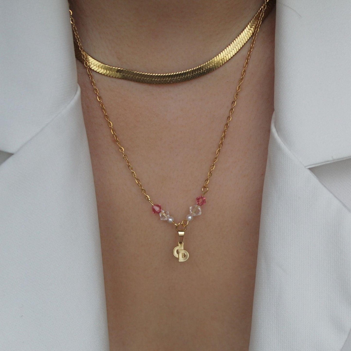 Authentic Mini Cd Dior Vintage Pendant - Necklace - Boutique SecondLife