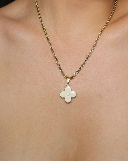 Authentic Louis Vuitton Round Pendant- Necklace - Boutique SecondLife