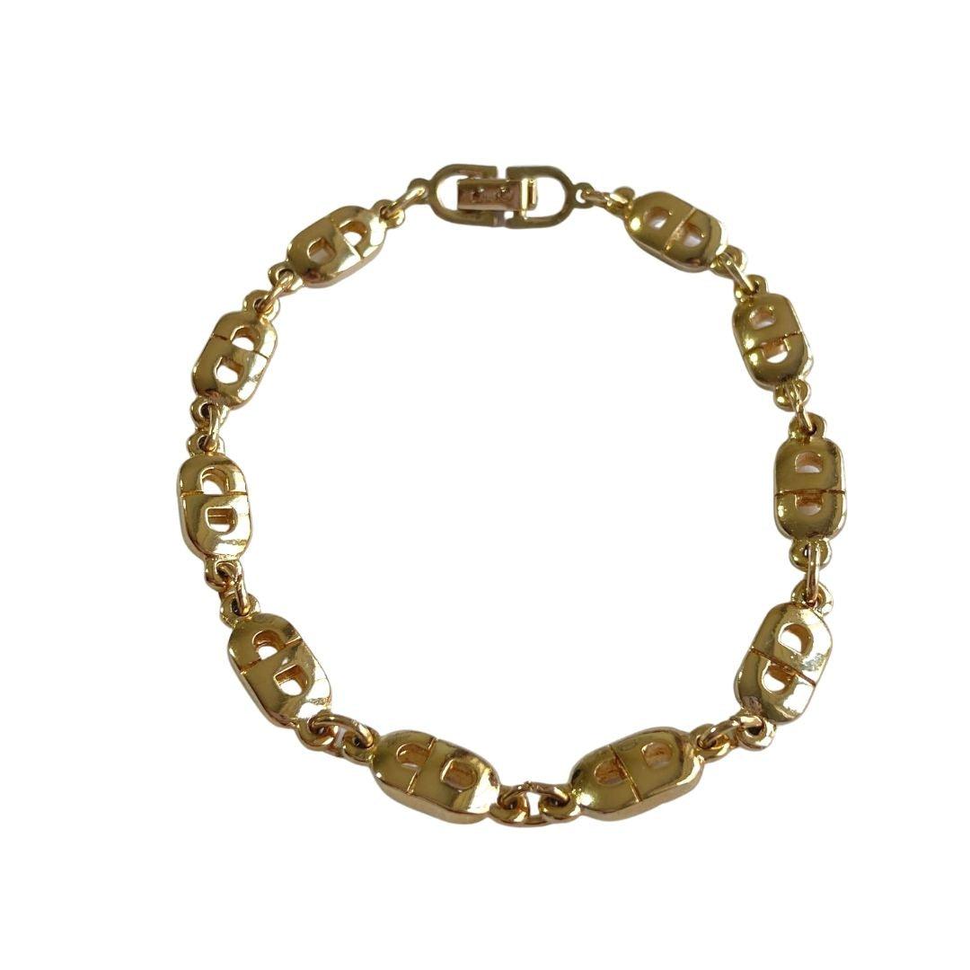 Authentic Mini Dior pendant -Repurposed Bracelet - Boutique SecondLife