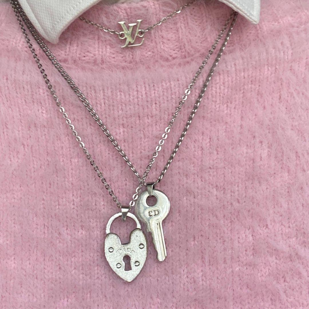 Authentic Christian Dior Key - Necklace - Boutique SecondLife