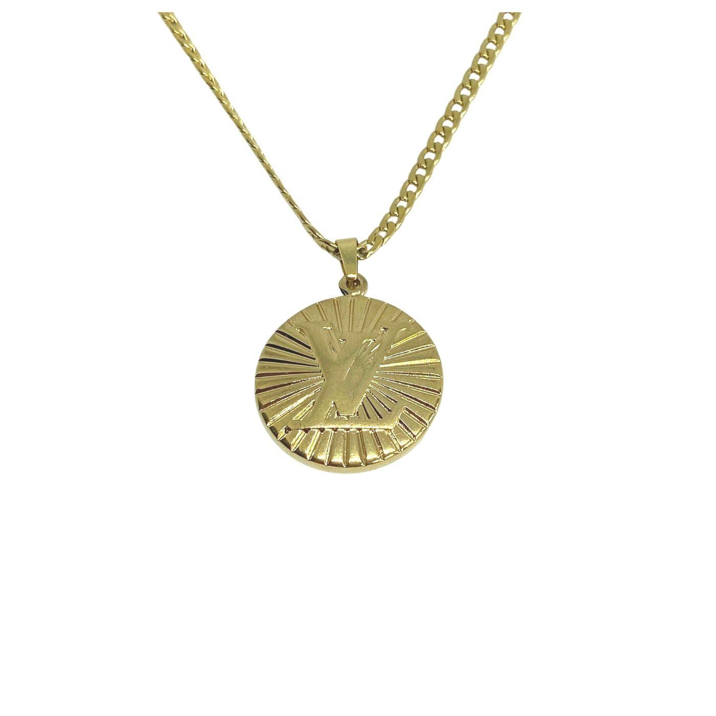 Authentic Louis Vuitton Pendant- Reworked Necklace - Boutique SecondLife