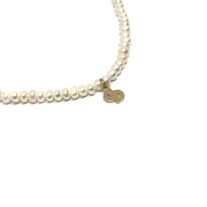 Authentic Mini Dior pendant -Repurposed Pearl Necklace - Boutique SecondLife