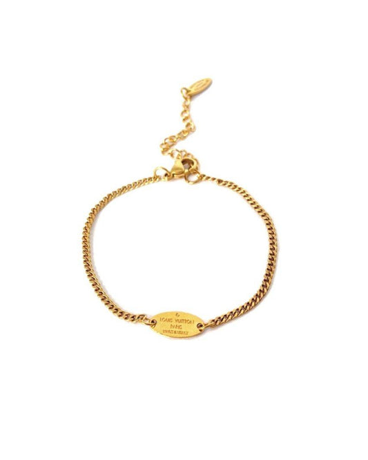 Authentic Louis Vuitton Pendant Reworked Bracelet - Boutique SecondLife