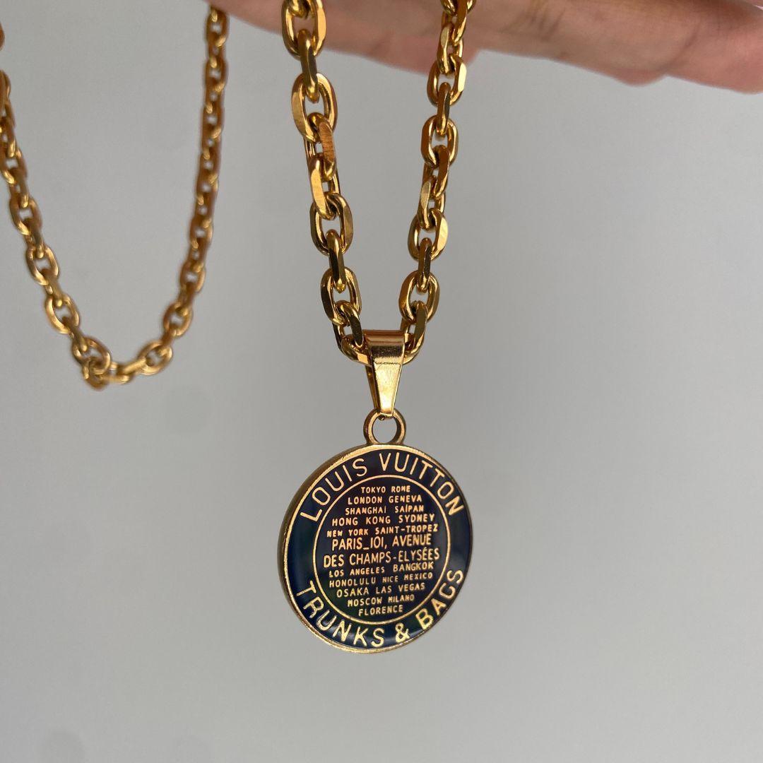 Authentic Louis Vuitton Navy Blue Pendant -Authentic Charm - Boutique SecondLife