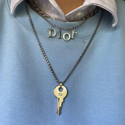 Authentic Christian Dior Key - Necklace - Boutique SecondLife